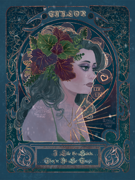 Jackie Taylor Art Nouveau Print