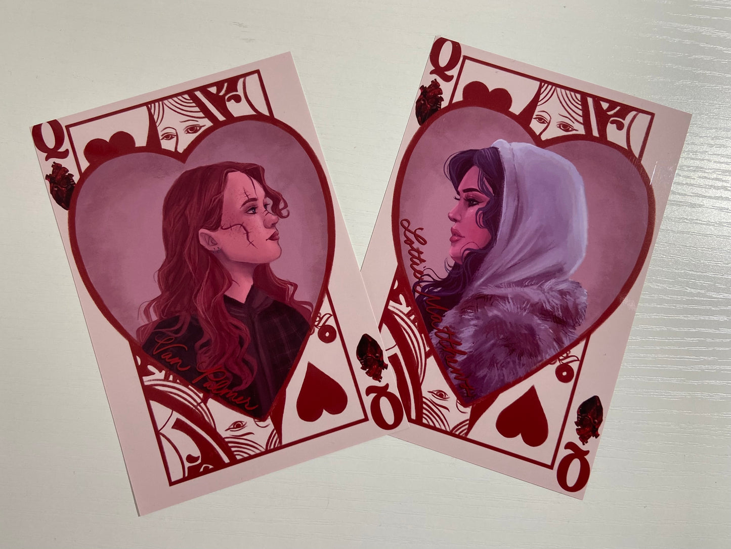 Van Valentine’s Queen Card Print