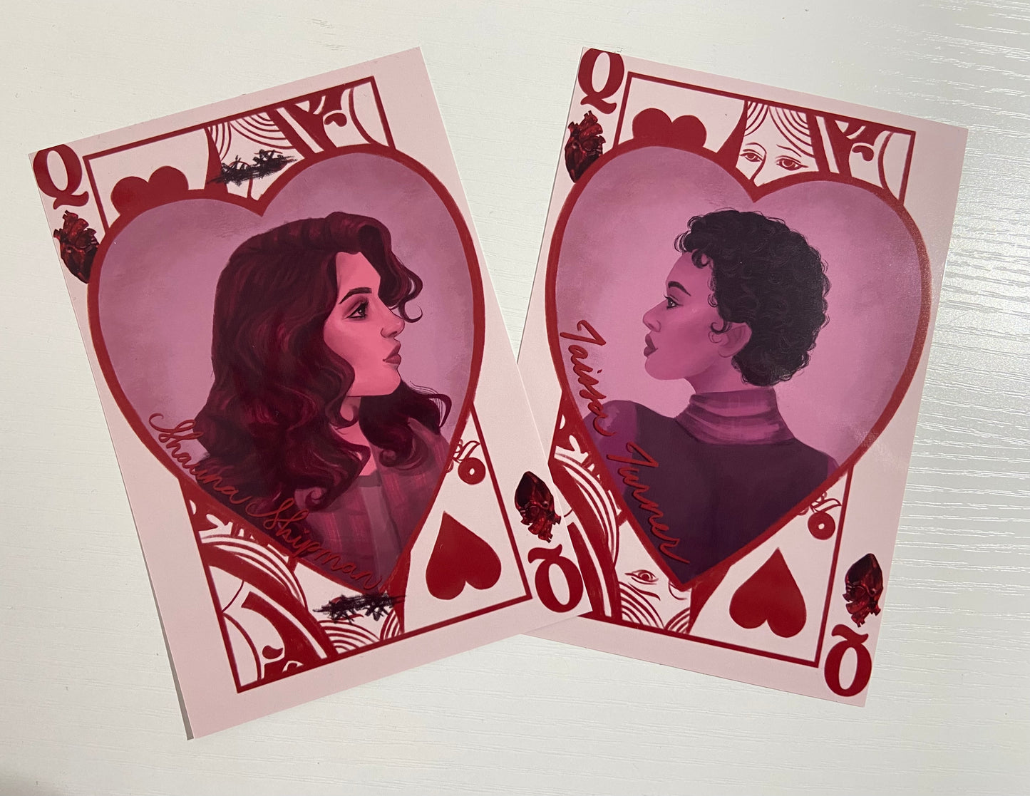 Tai Valentine’s Queen Card Print