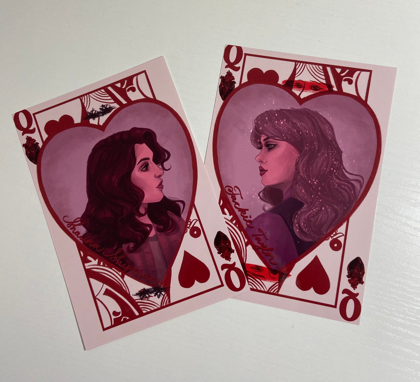 Jackie Valentine’s Queen Card Print