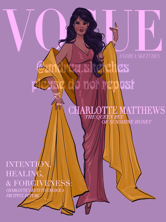 Lottie Matthews Vogue Cover Print