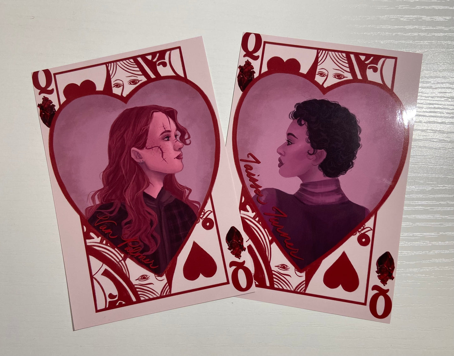 Tai Valentine’s Queen Card Print