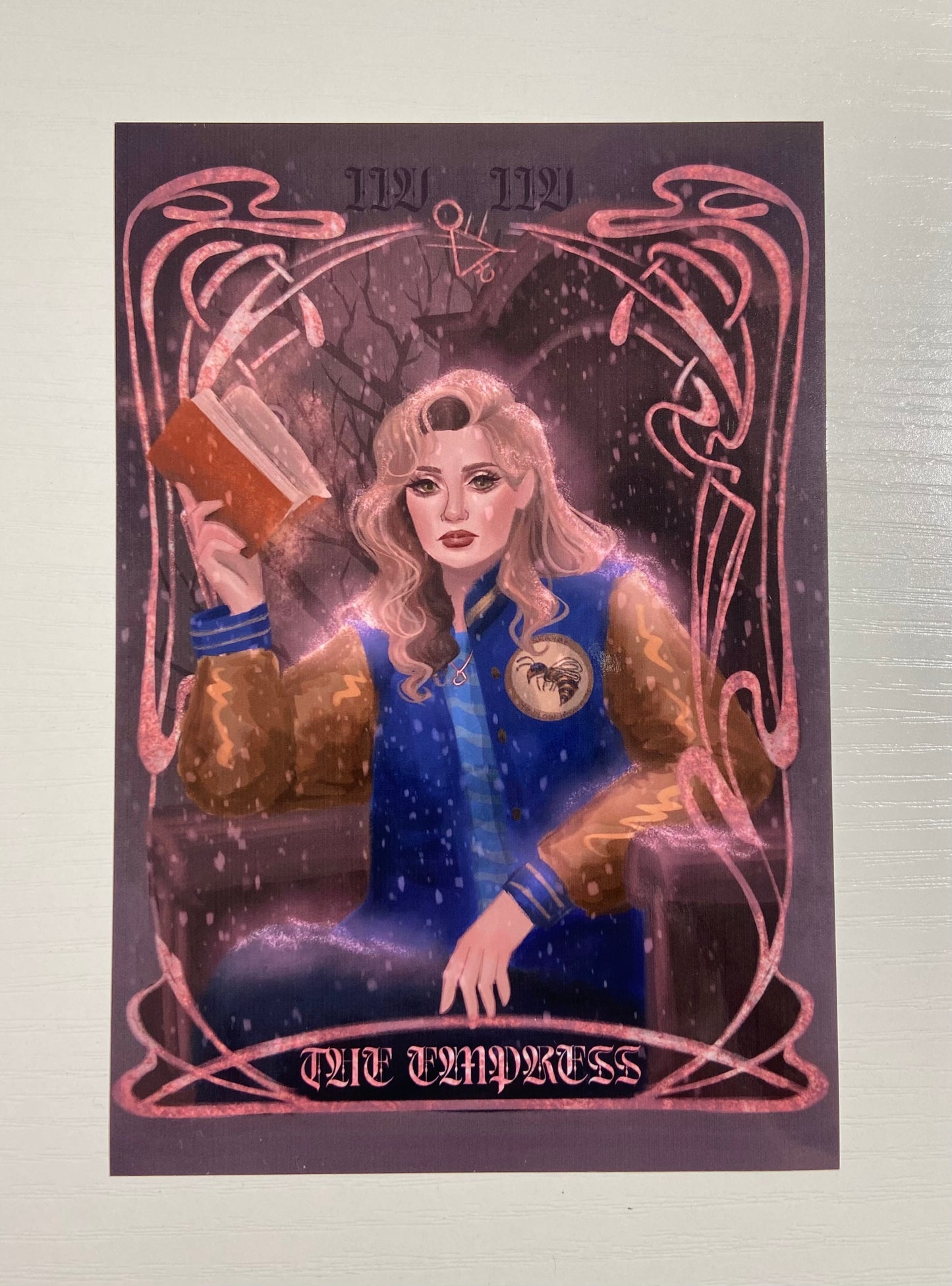 Empress Jackie Tarot Card Print