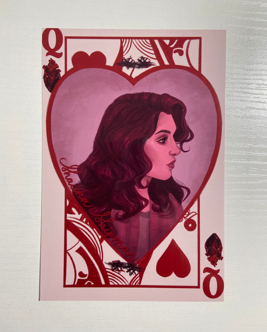 Shauna Valentine’s Queen Card Print