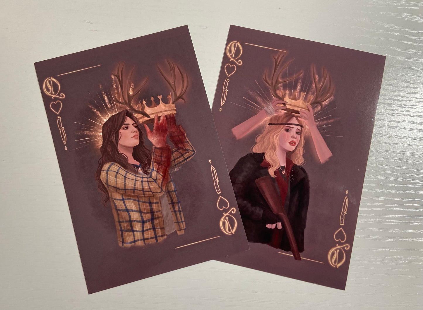 Antler Queen Card Print Set