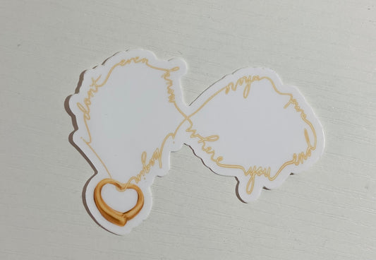 Jackieshauna Heart Necklace Sticker