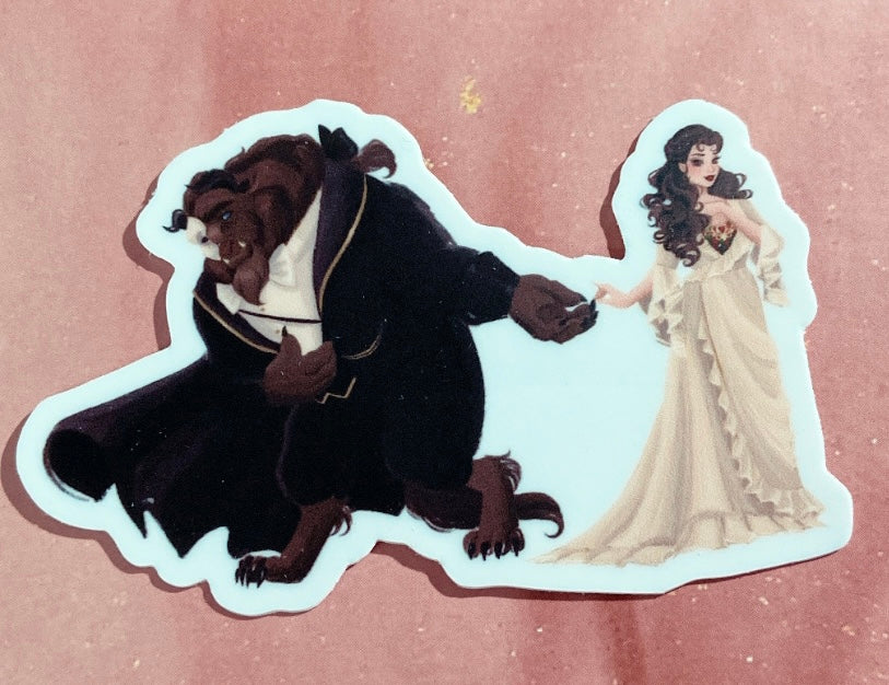 Beauty and the Phantom Sticker