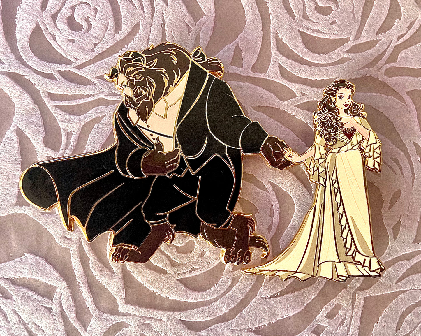 B GRADE Beauty and the Phantom Beast Pin