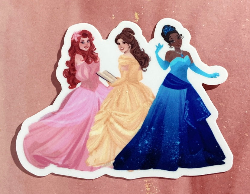 Pan Flag Princess Sticker SALE