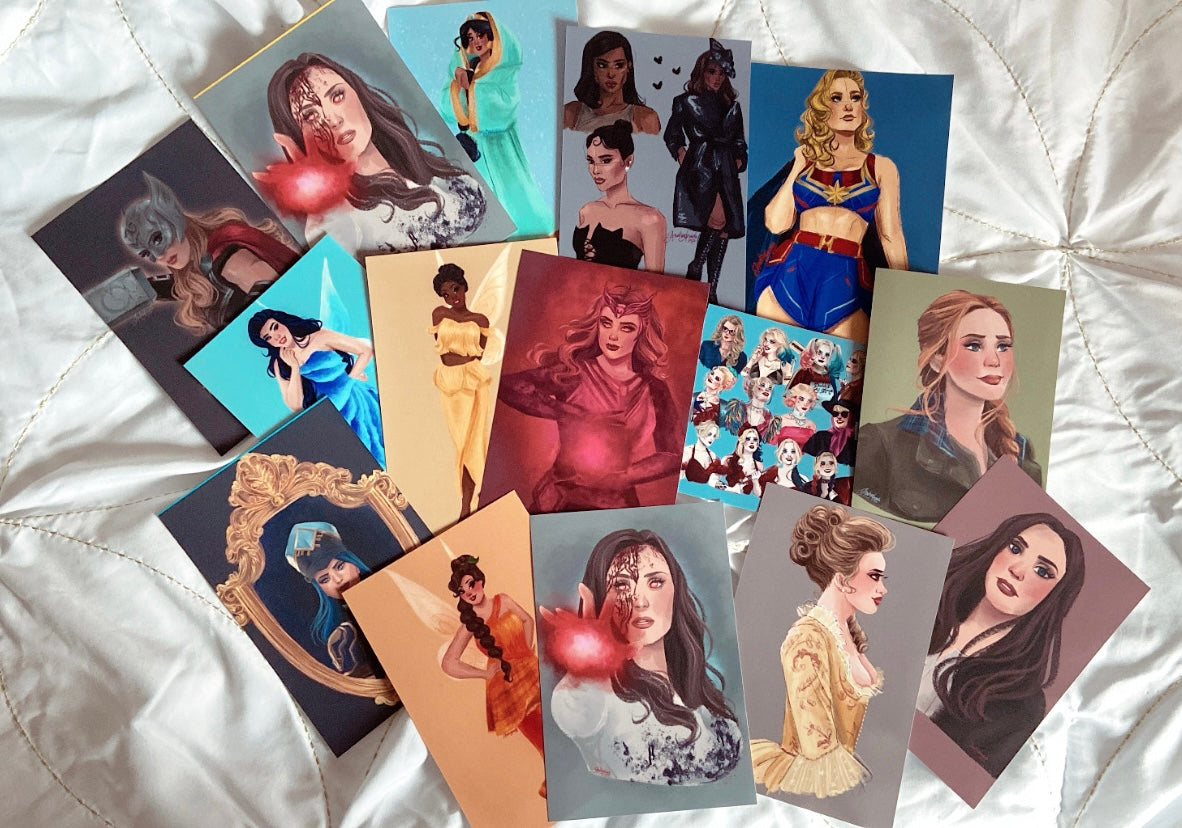 Mystery Marvel/Princess Three Print Set