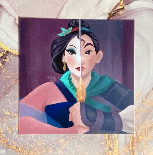 Disney Mulan Mini Print SALE