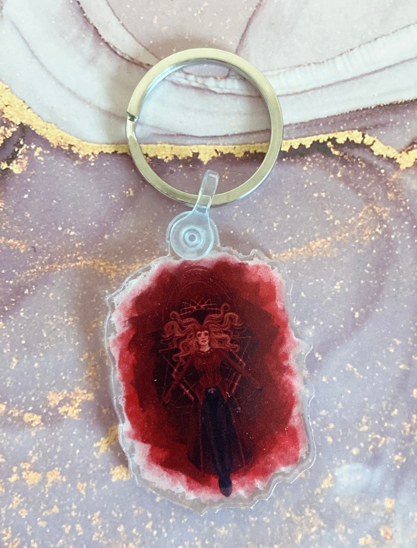 Scarlet Witch Keychain