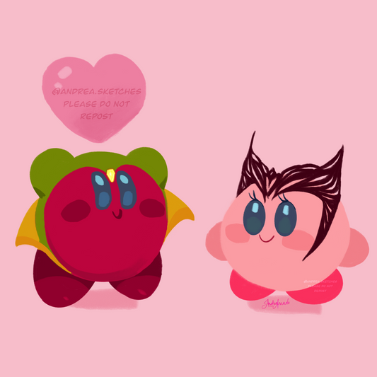 WandaVision Kirby Valentine’s Mini Print SALE